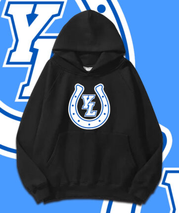 Yorba Linda Colts Logo White Hoodie